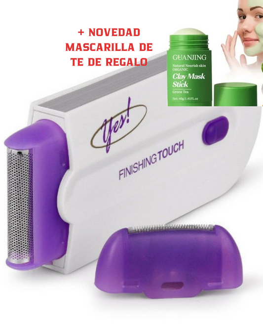 DEPILADORA ELÉCTRICA + mascarilla de té verde de regalo